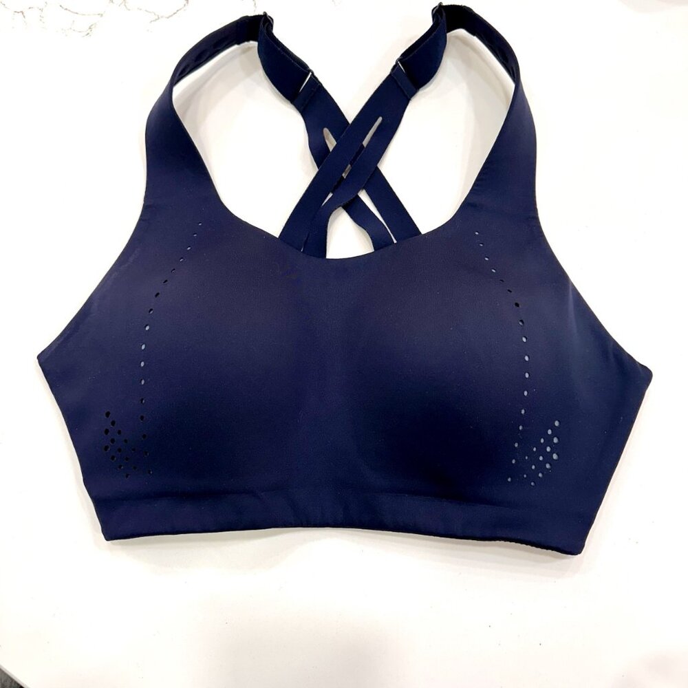 lululemon AirSupport Bra High Support Navy 34D - Picture 3 of 10